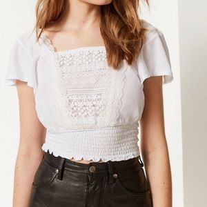 Urban Outfitters cropped blouse